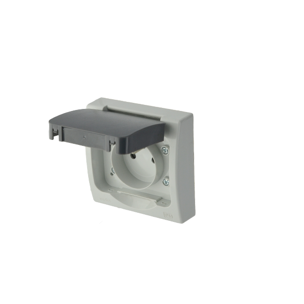 PRISE 2P+T ETANCHE ENCASTRE TROPIC 